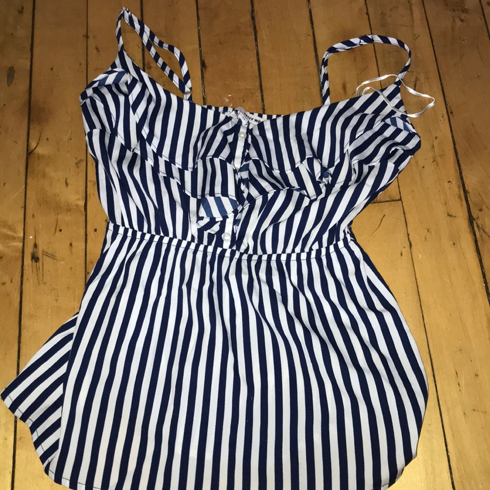 Striped tank top